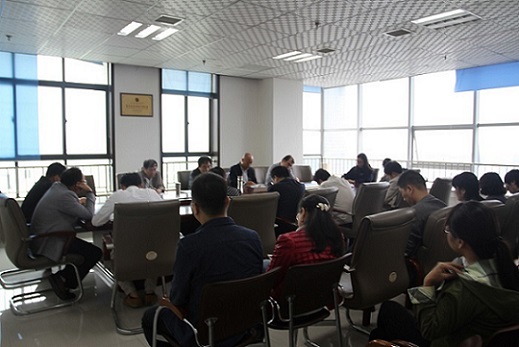 設(shè)計研究院認(rèn)真?zhèn)鬟_(dá)落實干部大會精神