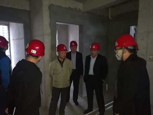 陜煤集團、建設集團領導蒞臨渭南分公司檢查指導工作