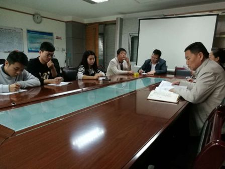 地基分公司迅速傳達(dá)學(xué)習(xí)建設(shè)集團干部大會精神