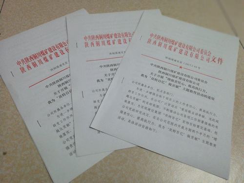 銅煤公司組織開展“增強(qiáng)責(zé)任心，提高執(zhí)行力，我為‘雙特百億’做貢獻(xiàn)”主題教育活動(dòng)