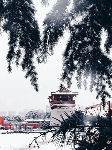 古城初雪，夢(mèng)回大唐