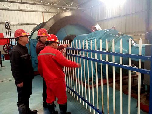 礦建二公司小保當三項目部開展節(jié)后大檢查活動