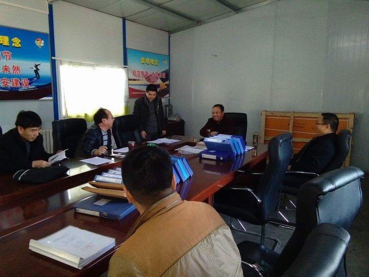 礦建三公司開展春節(jié)后復工安全檢查工作