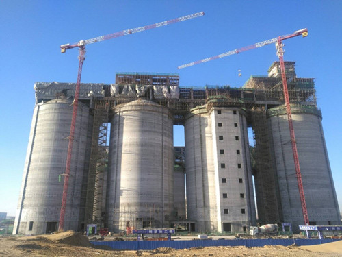 天工公司土建二部加班加點(diǎn)爭(zhēng)速度 大干快上搶工期