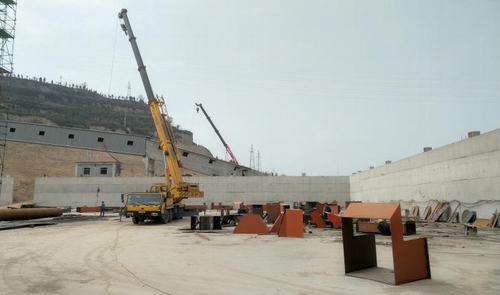 韓城分公司安裝四項目部迎難而上有序推進(jìn)山西東泰聚盆煤礦選煤廠廠外輸送系統(tǒng)安裝工程