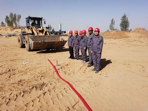 曹家灘煤礦2#、3#轉(zhuǎn)載點(diǎn)正式開工