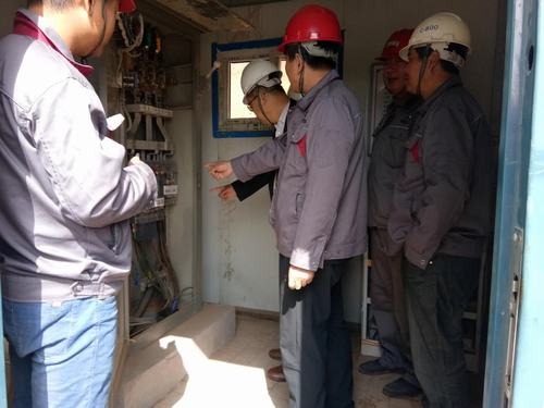 韓城分公司拉開安全環(huán)?！懊苣烤W(wǎng)”為生產(chǎn)經(jīng)營保駕護航