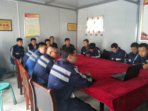 陜煤建設洗選煤運營公司安裝第二項目部開展“生命至上、安全發(fā)展”安全猜謎活動