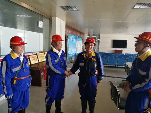 陜煤建設掘進公司：力邀檸條塔礦領導對北翼項目部在建工程進行指導