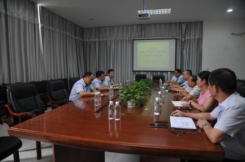 陜北礦業(yè)神南產業(yè)發(fā)展有限公司到陜煤建設掘進公司交流座談