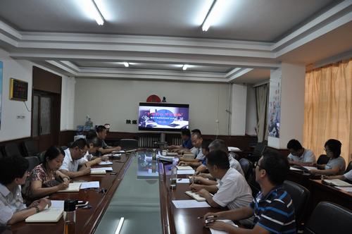 陜煤建設(shè)韓城分公司慶?！敖h97周年”系列活動之專題黨課