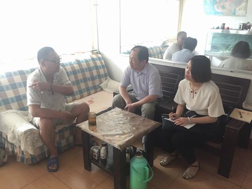 陜煤建設礦建二公司走訪調查困難職工家庭