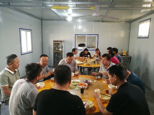 陜煤建設韓城分公司土建五項目部“兩堂一舍”建設暖人心