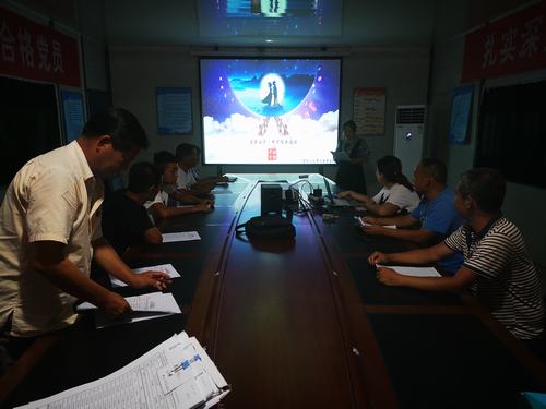 陜煤建設(shè)澄合分公司十五部別樣七夕，滿(mǎn)滿(mǎn)的幸福感