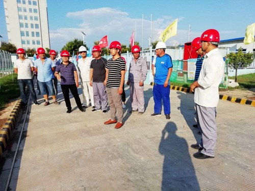 陜煤建設(shè)澄合分公司第七項目部承建的渭化生活區(qū)職工餐廳工程順利通過主體驗(yàn)收