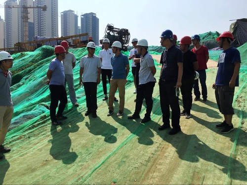 陜煤建設(shè)澄合分公司第十一項(xiàng)目部中科遙感項(xiàng)目3#、基槽順利通過(guò)驗(yàn)收