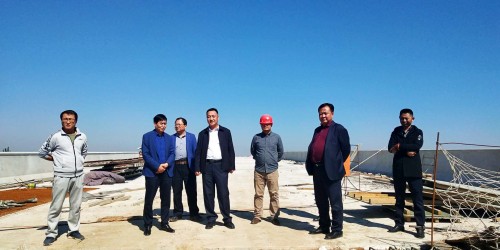 大荔縣副縣長盧高昌深入G242大荔縣城過境段公路建設項目檢查指導工作