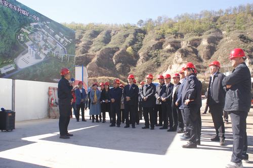 陜西省人大代表對陜煤建設礦建二公司車村項目開展調(diào)研