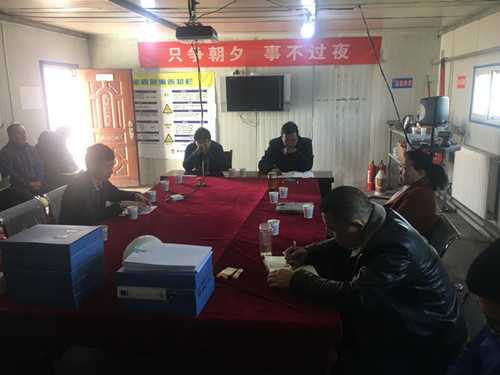 陜煤建設機電安裝公司曹家灘項目部承建工程順利通過竣工預驗收