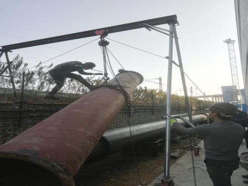 陜煤建設(shè)洗選煤運(yùn)營公司安裝第二項目部孟村礦井超磁外排水管路安裝施工現(xiàn)場紀(jì)實(shí)