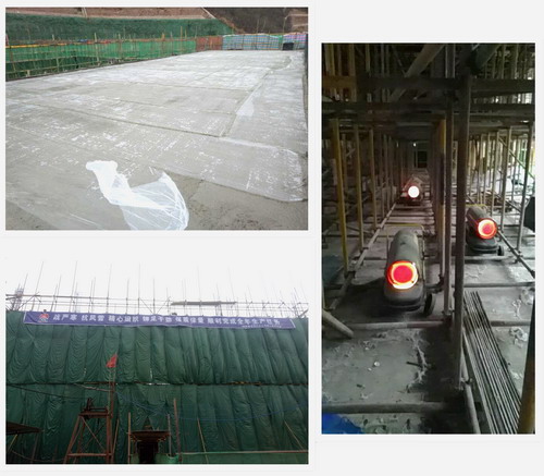 陜煤建設銅川公司第二項目部主斜井驅動機房主體結構順利封頂