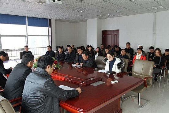 陜煤建設設計研究院認真?zhèn)鬟_學習建設集團聯(lián)合黨委兩會精神