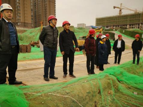 陜煤建設銅川公司藍山水岸（北區(qū)）2#樓順利通過樁基驗收