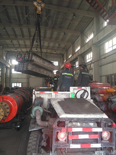 陜煤建設機電安裝公司建莊項目部圓滿完成檢修任務