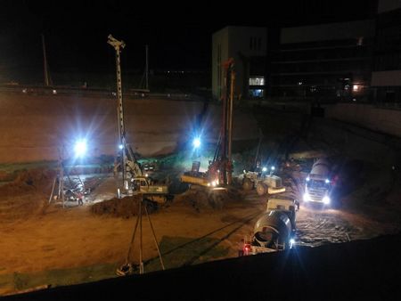 陜煤建設(shè)天工公司十五項(xiàng)目部：全力推進(jìn)陜煤研究院一期B、C區(qū)工程順利施工