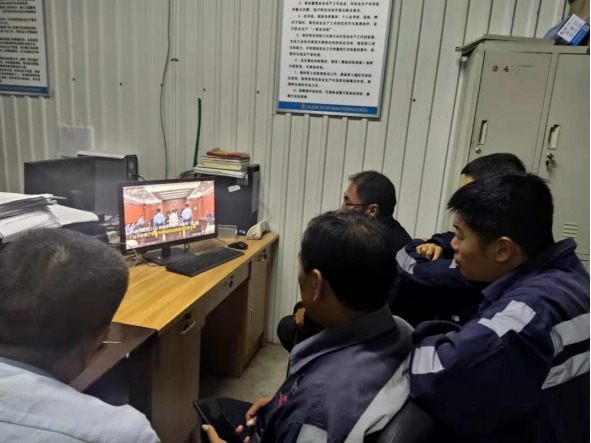 陜煤建設(shè)集團(tuán)洗選煤運營公司安裝第五項目部黨支部：加強(qiáng)理論基礎(chǔ)，提高思想認(rèn)識