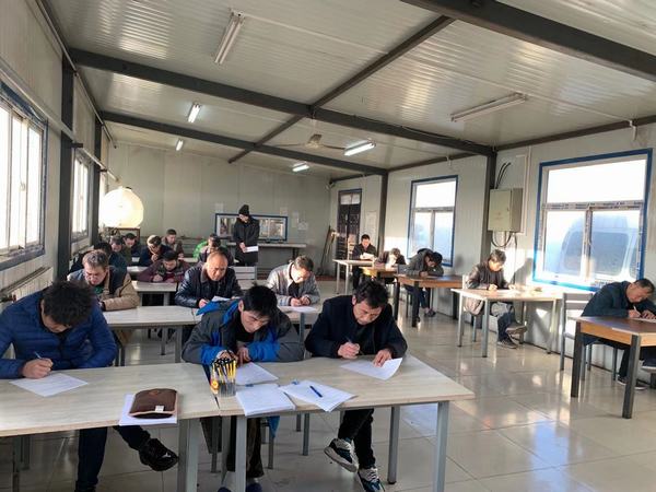 陜煤建設(shè)礦建二公司小保當(dāng)三項(xiàng)目部營(yíng)造安全穩(wěn)定新環(huán)境