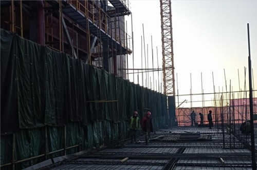 陜煤建設(shè)銅川分公司第五項(xiàng)目部打好冬季施工攻堅(jiān)戰(zhàn)