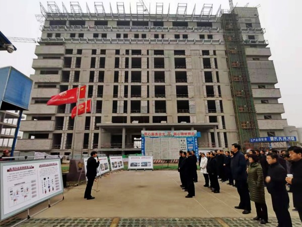 渭南市臨渭區(qū)區(qū)委書記劉寶琳一行到渭南檢法兩院項(xiàng)目觀摩指導(dǎo)工作