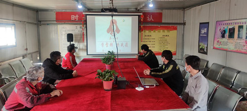 陜煤建設(shè)機電安裝公司：學(xué)雷鋒，共戰(zhàn)“疫”