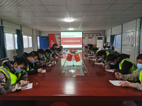 陜煤建設銅煤公司第一項目部開展新冠病毒防控知識競賽答題活動