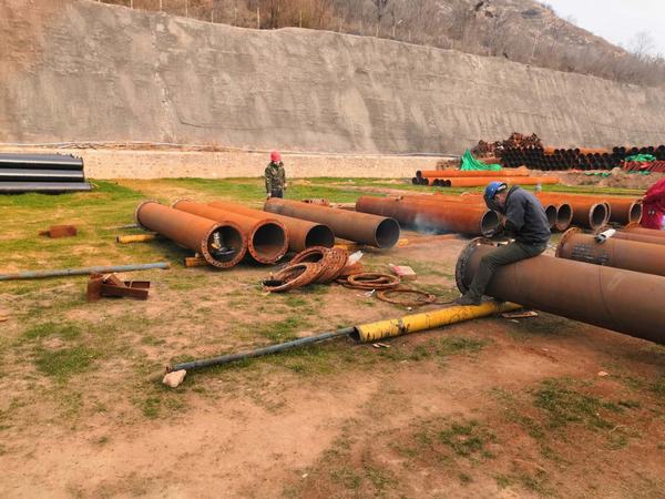 陜煤建設(shè)韓城分公司安裝一項(xiàng)目部“工程進(jìn)度”和“疫情防控”一個都不能少