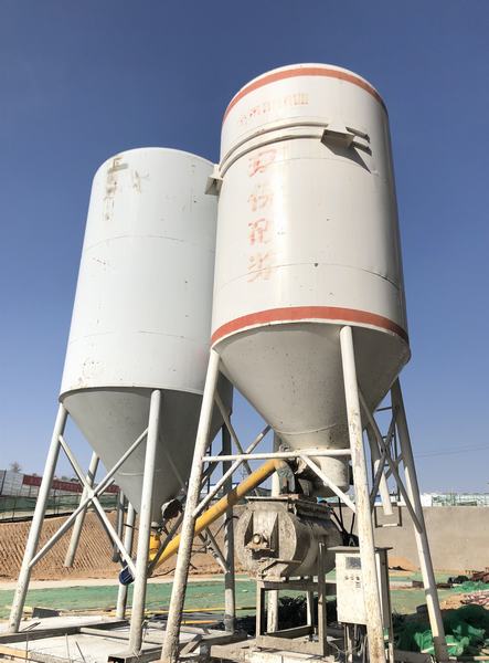 陜煤建設韓城分公司榆林項目部應用環(huán)保砂漿助力綠色施工