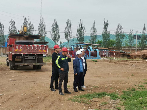 陜煤建設機電安裝公司：深入項目部現(xiàn)場調(diào)研