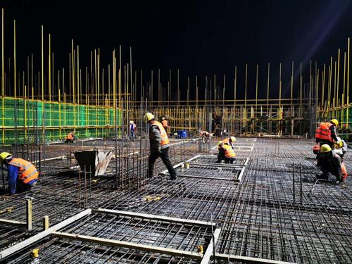 陜煤建設銅煤公司第十六項目部按下施工大干“加速鍵”，只爭朝夕奮進新目標