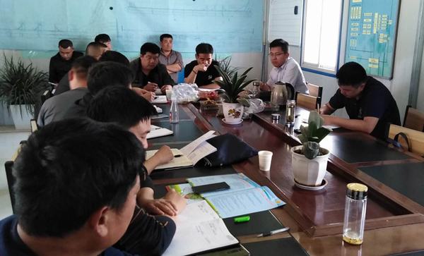 陜煤建設礦建二公司提前進入“安全生產(chǎn)月”模式