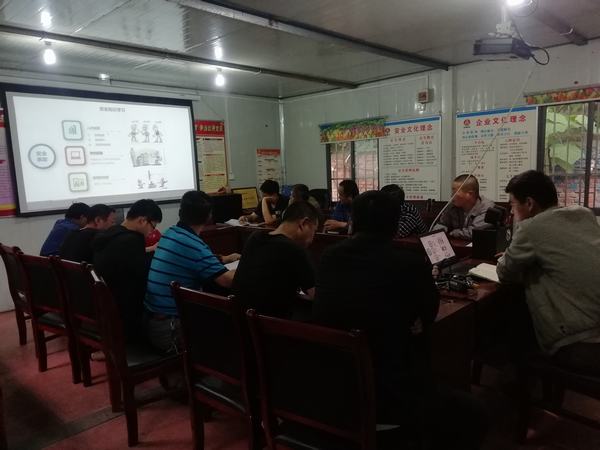 陜煤建設渭南分公司第五項目部“三抓三強”促進現(xiàn)場安全管理全面提升