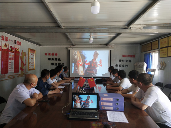 陜煤建設(shè)澄合分公司“七七”抗戰(zhàn)紀念日開展愛國教育