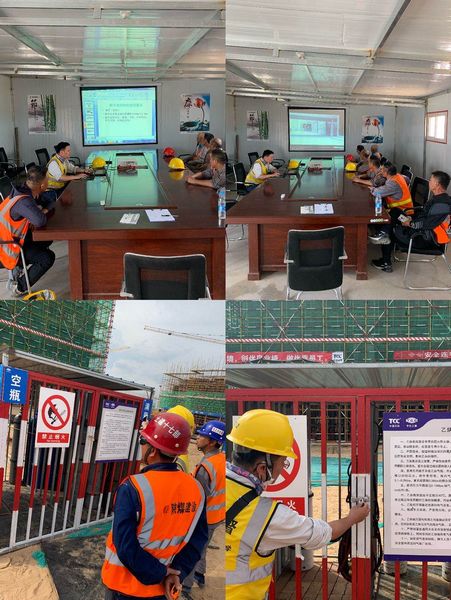 陜煤建設(shè)天工公司項目專項培訓+現(xiàn)場實操保駕護航安全文明施工