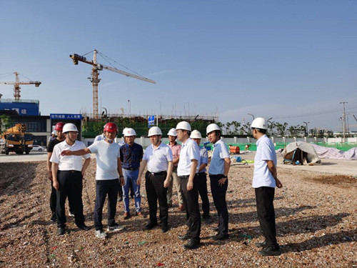 空港新城黨委委員、管委會副主任劉功毅蒞臨空港PPP項(xiàng)目檢查指導(dǎo)工作