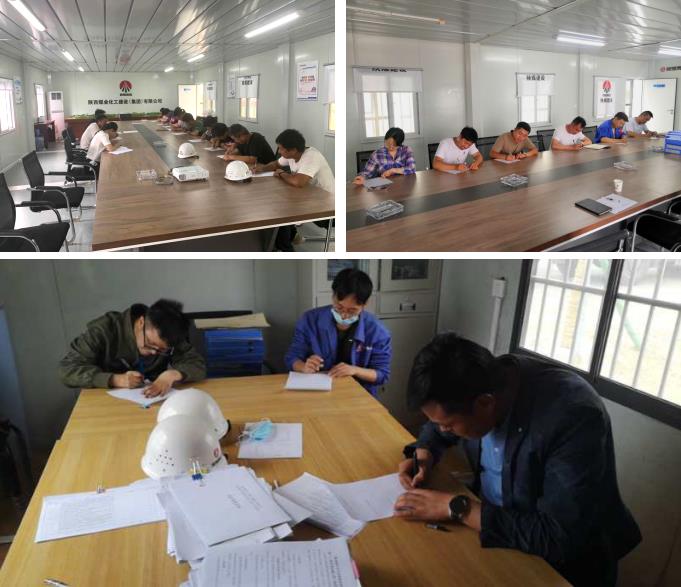 陜煤建設(shè)綠宇公司“逢查必考”、“逢會(huì)必考” 提升全員安全素質(zhì)