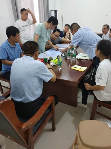 咸陽分公司承建的玉桂園住宅小區(qū)4#、5#樓順利通過分戶驗(yàn)收