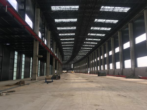 陜煤建設(shè)韓城分公司郭家灣集運(yùn)站儲煤棚工程1#、2#儲煤棚主體結(jié)構(gòu)工程順利完工