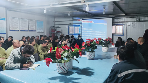 陜煤建設(shè)機(jī)電安裝公司小保當(dāng)項(xiàng)目部多舉措抓實(shí)安全管理