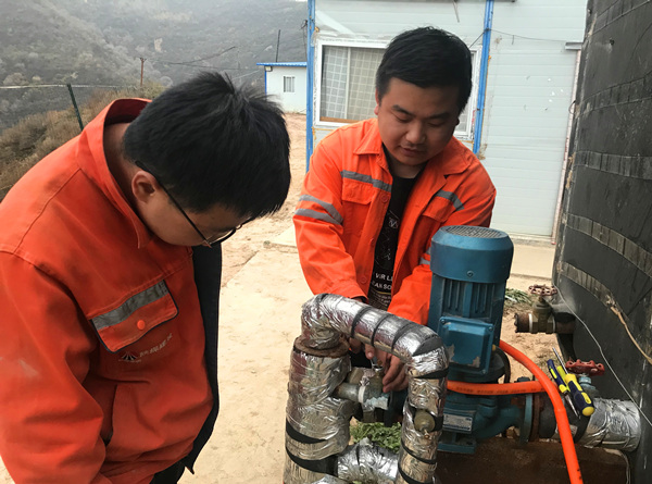 陜煤建設(shè)礦建三公司：升溫！供暖提前開始