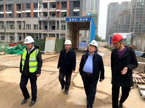 王寧深入藍山水岸項目檢查指導(dǎo)工作